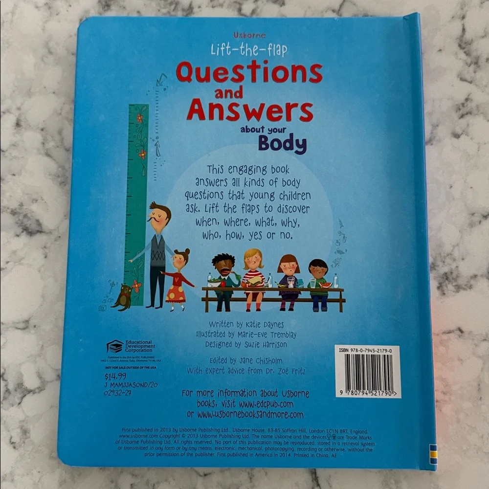 Usborne Lift the Flap Questions and Answers Book Set of 3